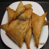 Greek Meat-Filled Triangles image