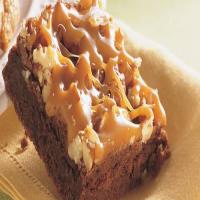 Caramel Pecan Brownies image
