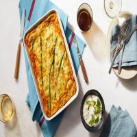 Easter Frittata with Asparagus, Goat Cheese, and Spring Herbs image