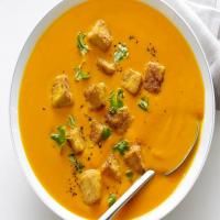 Carrot-Ginger Soup with Tofu_image