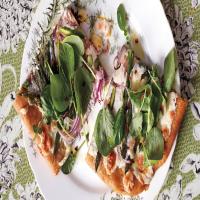 Asparagus and Watercress Pizza image