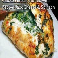 Chicken Breast w Pepper Jack Cheese n Spinach image