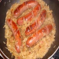 Easy Sauerkraut and Sausages_image