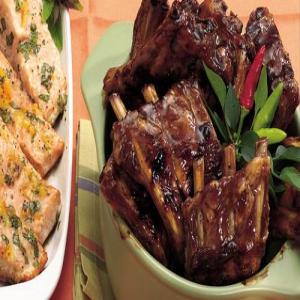 Glazed Hot-and-Sweet Grilled Ribs_image