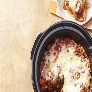 Smart-Choice Slow-Cooker Vegetable Lasagna image