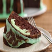 Chocolate-Mint Swirl Cake image