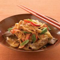 Coconut and Beef Curry with Noodles image