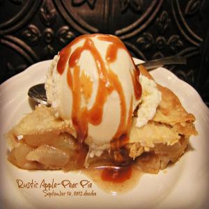 Rustic Apple-Pear Pie image