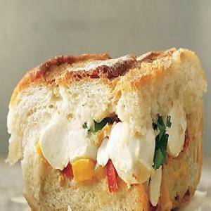 Mozzarella and Pepper Cooler-Pressed Sandwiches image