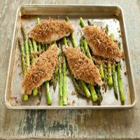 Oven-Roasted Pecan Crunch Catfish and Asparagus_image