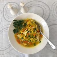 Chicken Soup with Orzo and Turmeric image