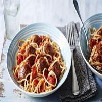 Easy spaghetti and meatballs_image