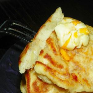 Banana Macadamia Nut Pancakes With Orange Butter_image