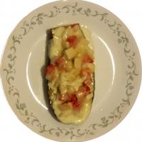 Eggplant Stuffed with Chicken and Cheese_image