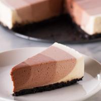 Chocolate Ripple Cheesecake Recipe by Tasty image