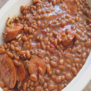 Three Meat Baked Beans image