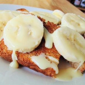 Toast with Banana Topping_image