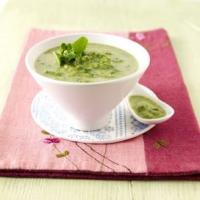Fresh Pea and Watercress Soup_image