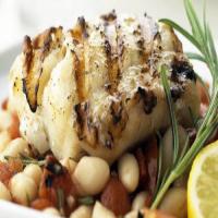 Skinny Fish with Tomato and Cannellini Relish_image