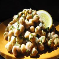 Chickpea Salad With Lemon, Parmesan, and Fresh Herbs_image