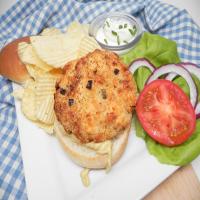 Fresh Salmon Burgers in the Air Fryer image