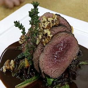 Venison Loin with Chocolate Infused Sauce image
