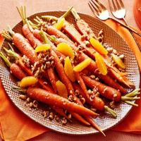 Carrots with Orange-Hazelnut Vinaigrette_image