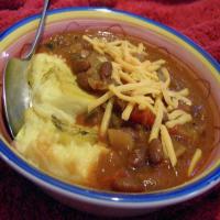 Mexican-Style Chili With Polenta Squares_image