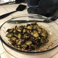 Roasted Brussels Sprouts with Balsamic Glaze_image