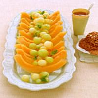 Melon with Orange-Ginger Syrup_image