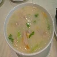 Chinese Ginger Congee (Rice Porridge) image