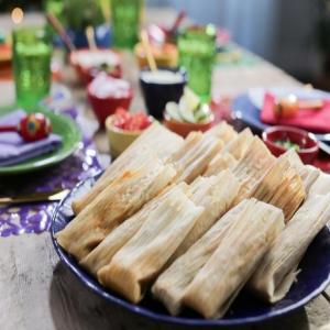 Red Chile Chicken Tamales image