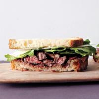 Grilled Steak and Onion Sandwich image