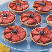 Strawberry Cream Tarts image