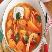 Curried Squash and Turkey Soup image