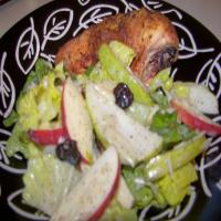 Apple-Pear Salad With Lemon-Poppy Seed Dressing_image