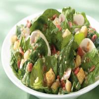 Italian Spinach and Mushroom Salad image