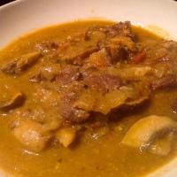 Indian Beef and Mushroom Curry image