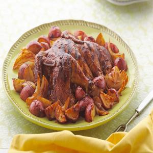 Chipotle BBQ Chicken with Potatoes and Onions_image