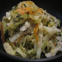 Hot Coleslaw With Poppy-Seed Dressing image