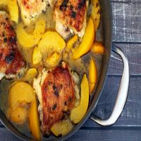 Baked Chicken With Peaches_image