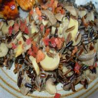 Wild Rice With Mushrooms_image