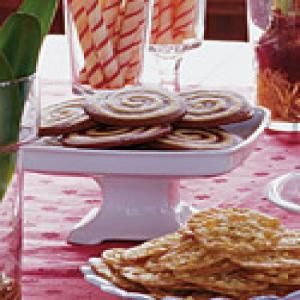 Chocolate-Almond Swirl Cookies image
