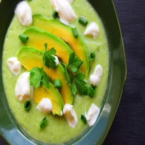 Chilled Avocado & Cucumber Soup image