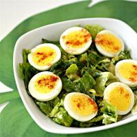Deviled Egg Salad with Romaine image