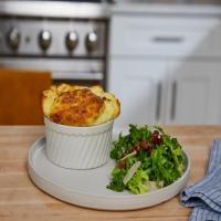 Gruyere Souffle with Frisee Salad image