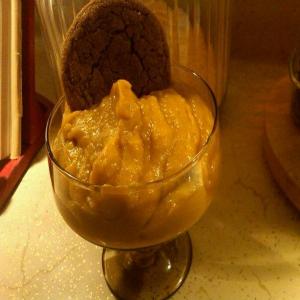 Pumpkin Pudding With Candied Ginger Whipped Cream image