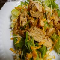 Easiest Chicken Fajita Salad_image
