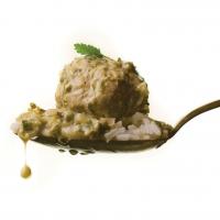Lamb Meatballs in Green Curry Sauce_image