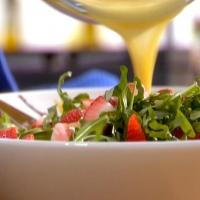 Strawberry Arugula Salad with Sweet Lime Vinaigrette image